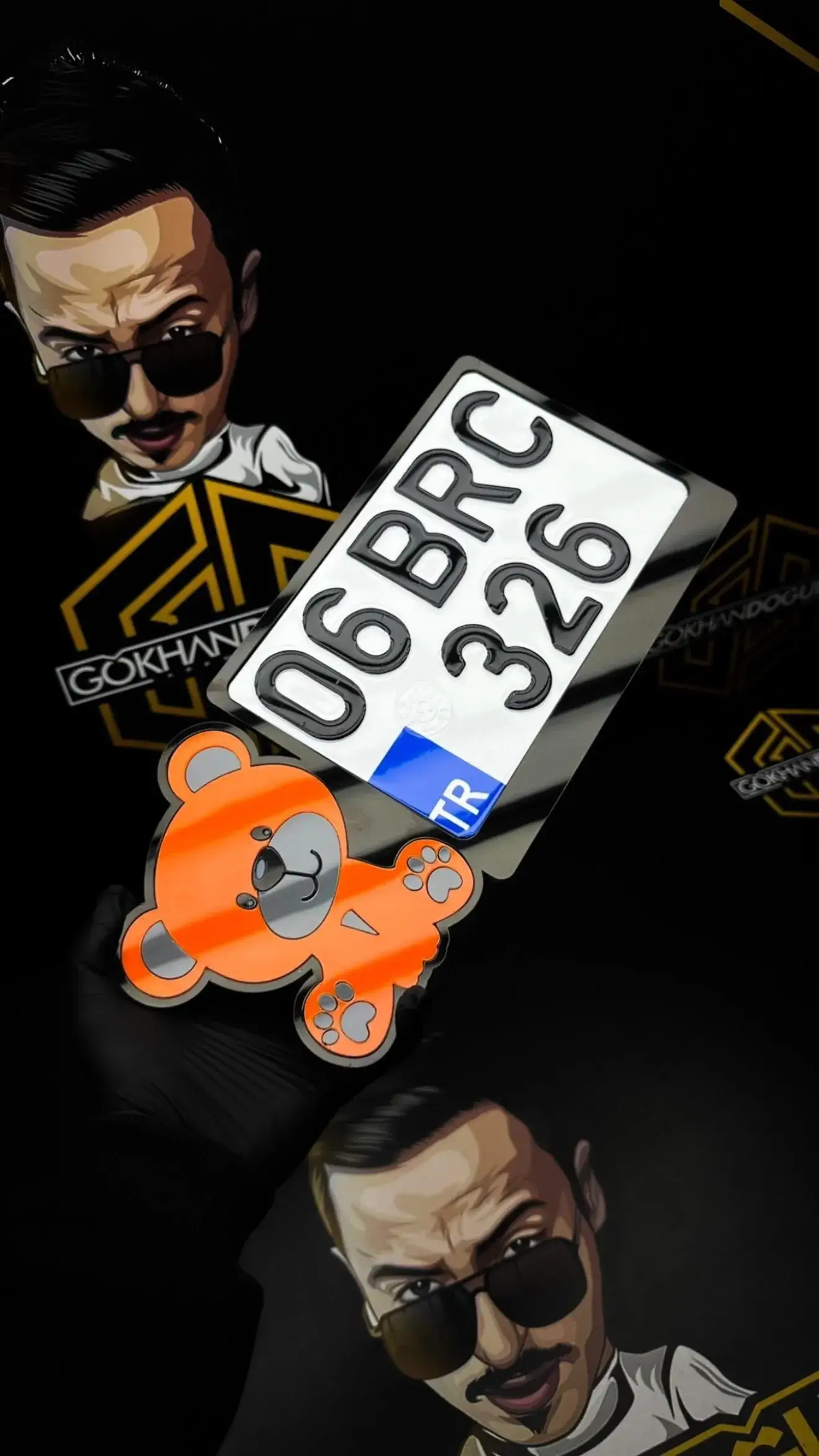 Ayıcık Motor Plakalık