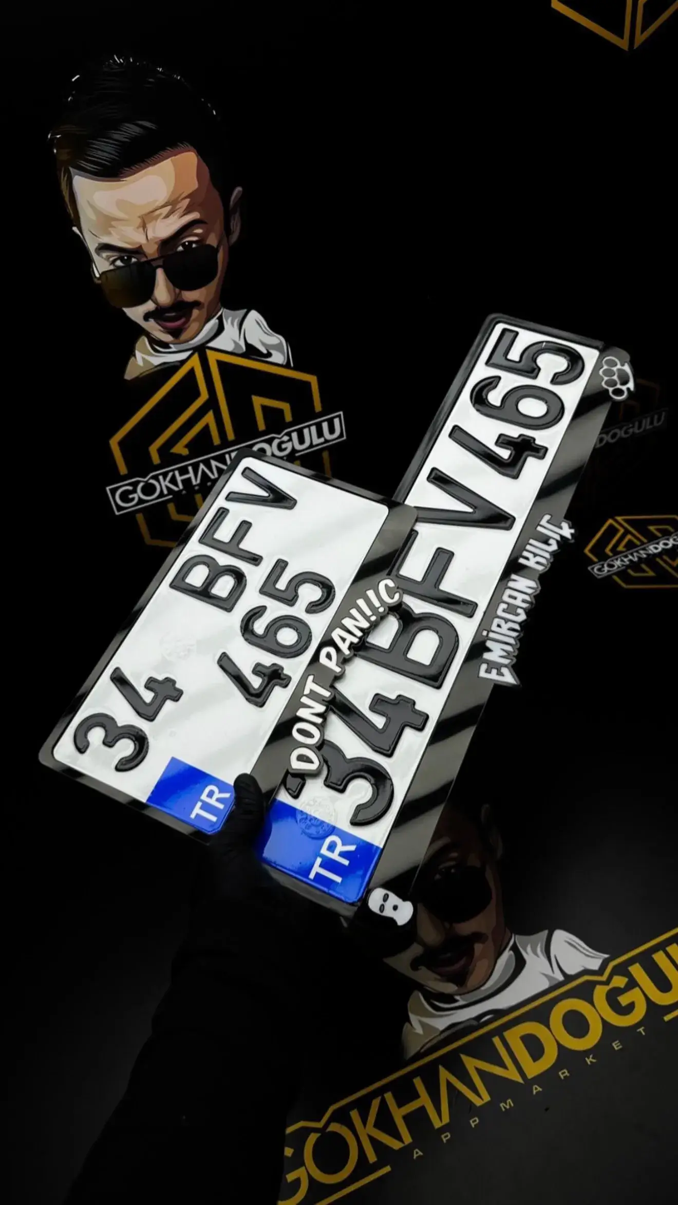 Dont Panic Plakalık