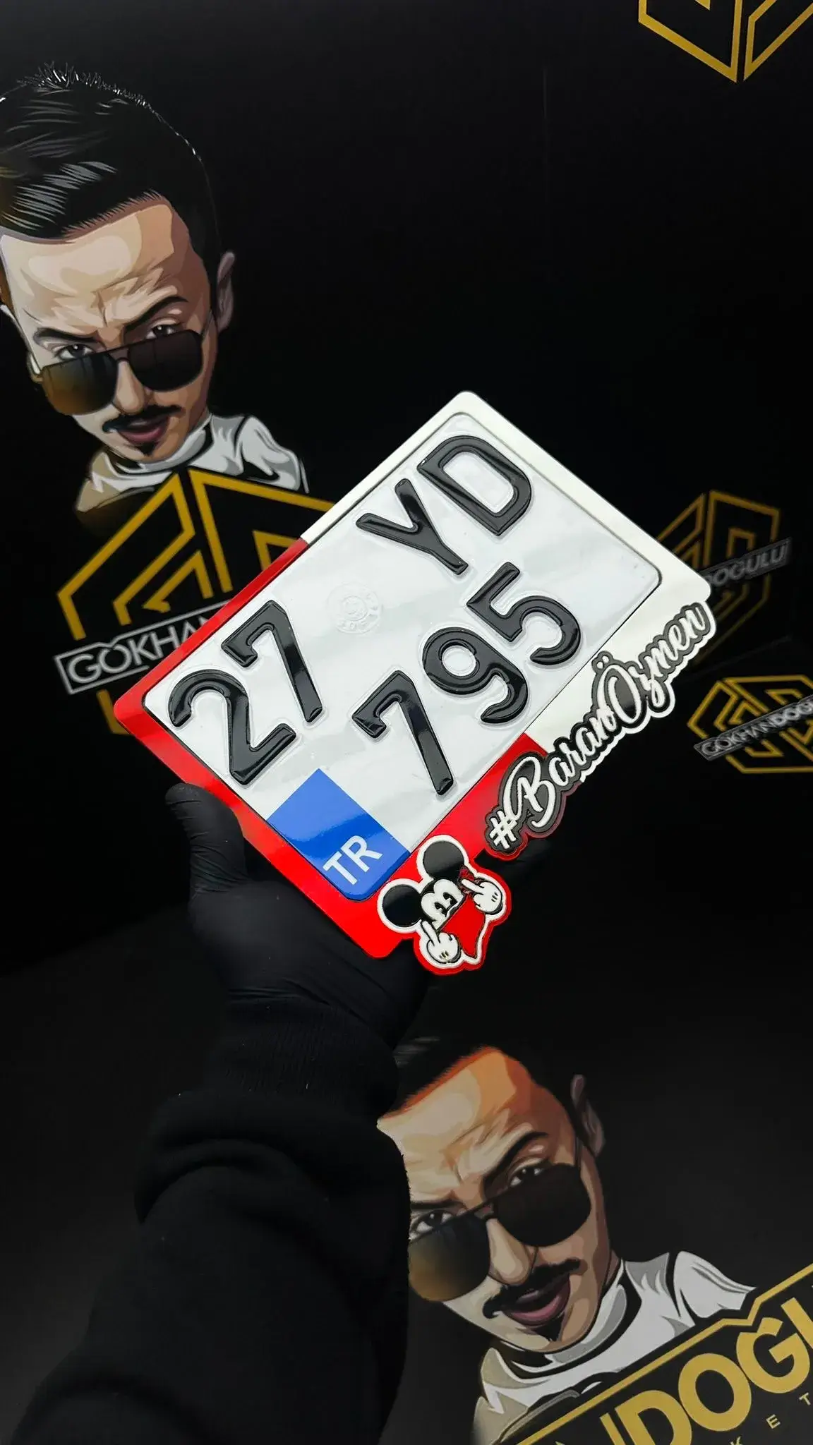 Mickey Motor Plakalık