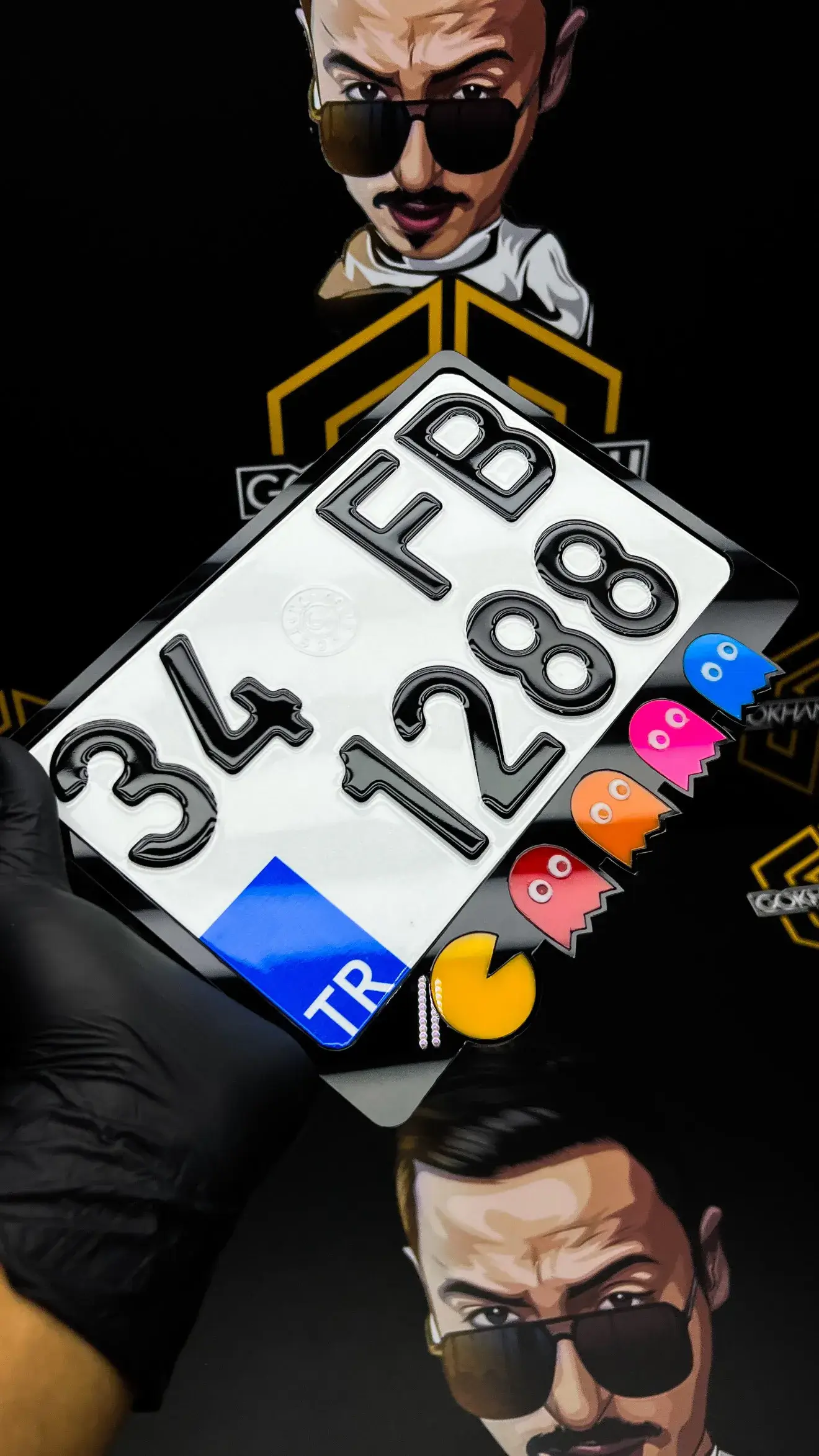 Motor Plakalık Pac-Man